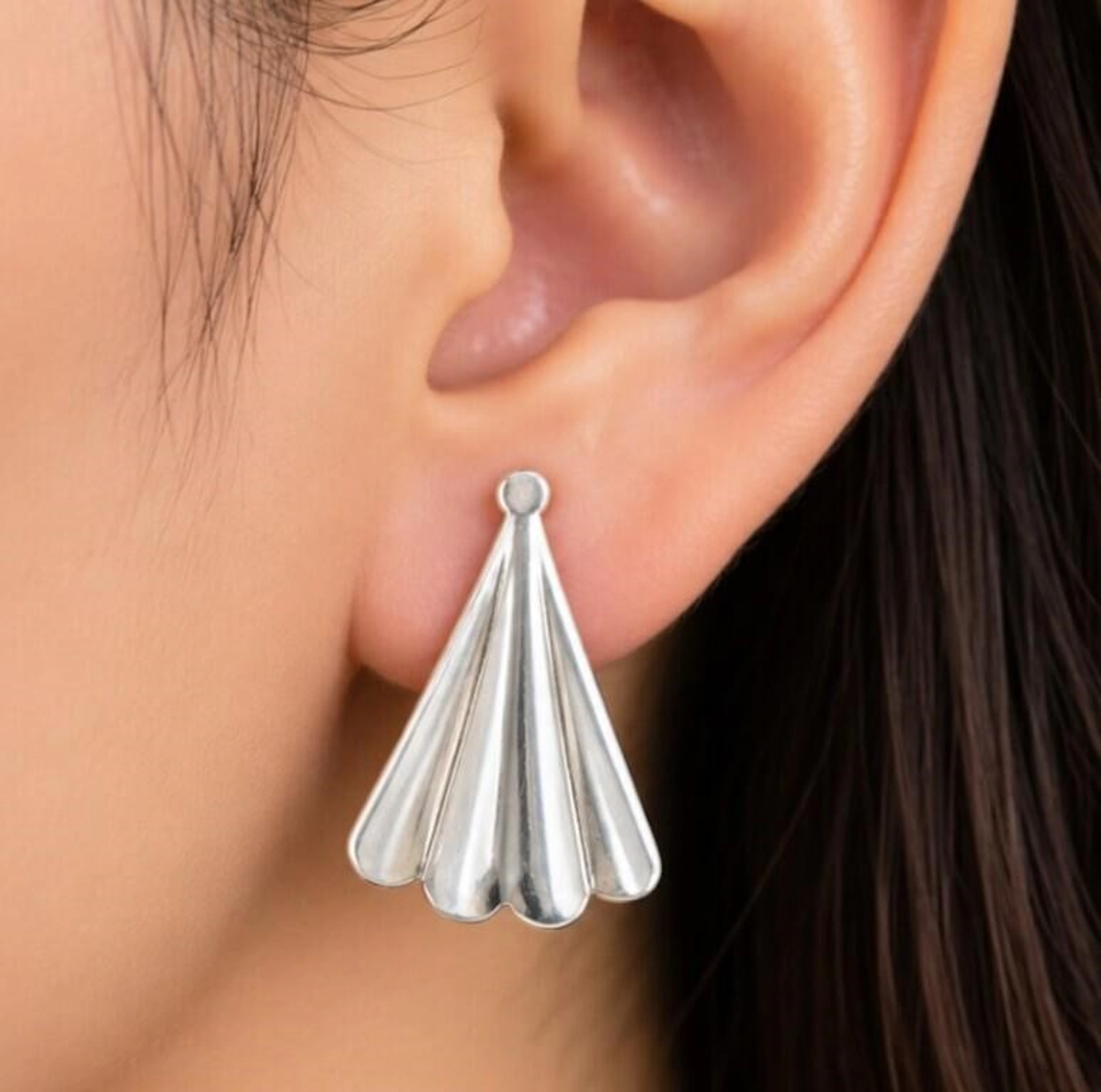 $70, silver(1.4g), earring, retail value $70
