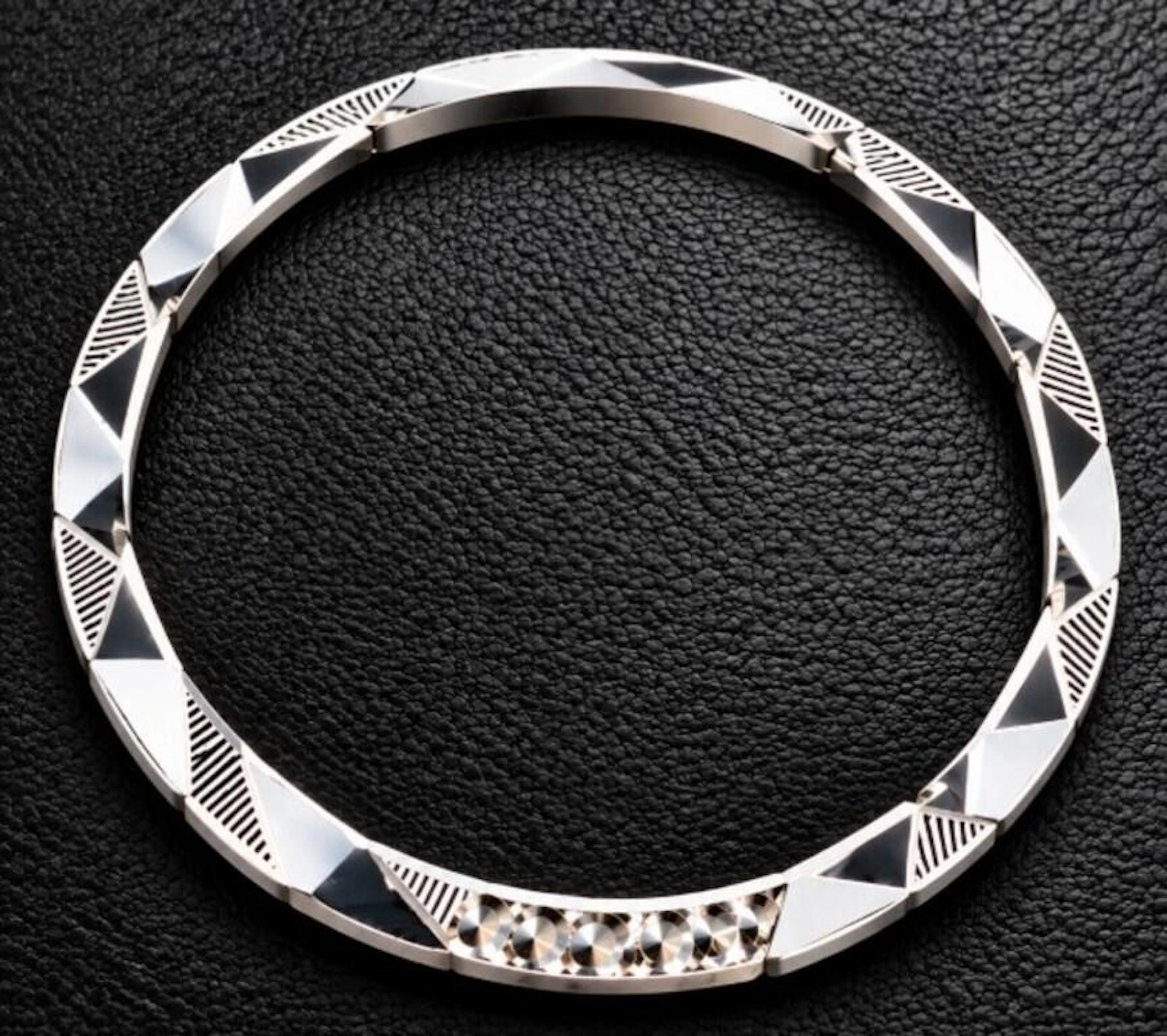$300, silver (10.3g), bangle, retail value $300