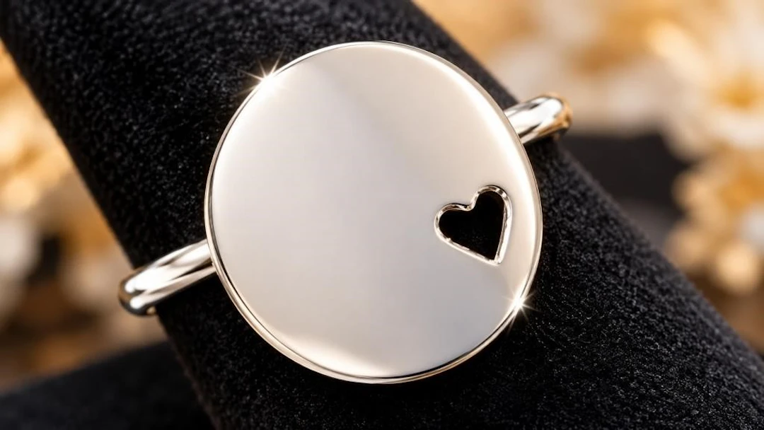 $40, SilverRing, size 8, appraised/retail value $4