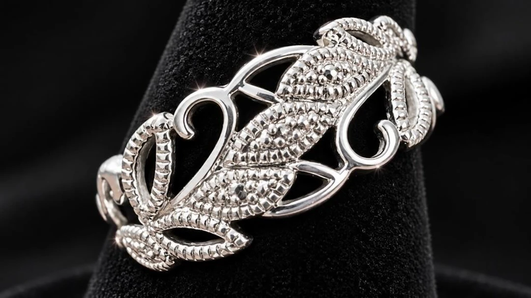 $70, Silver(3.54g), Ring, size 9, appraised/retail