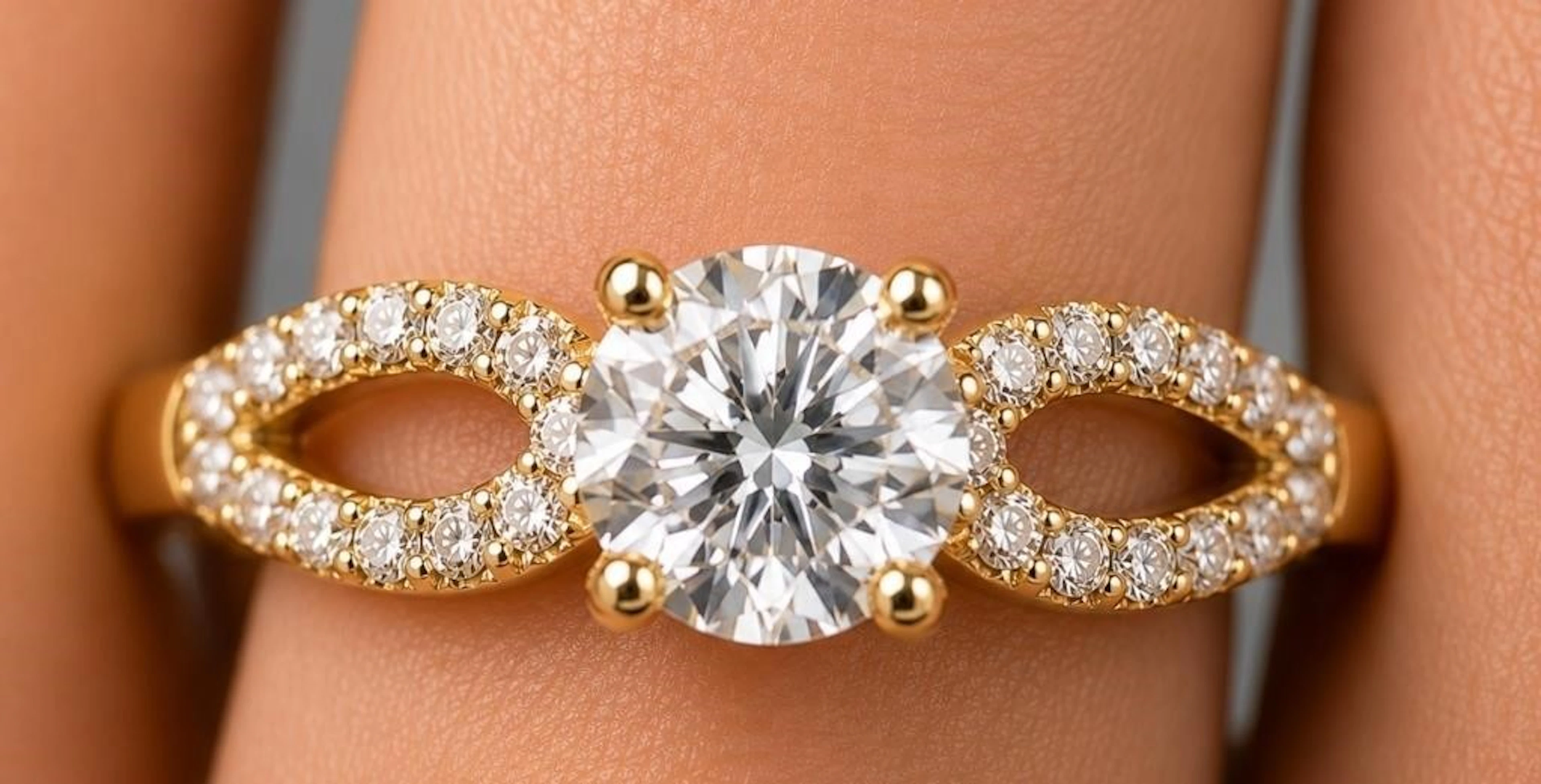 $1910, 10k(1.8g), lab diamond (0.5ct)ring, size 6.
