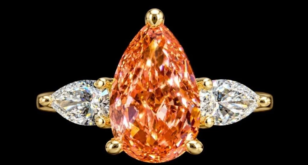 $2450, 10k(1.2g), lab diamond (1.1ct), lab diamond