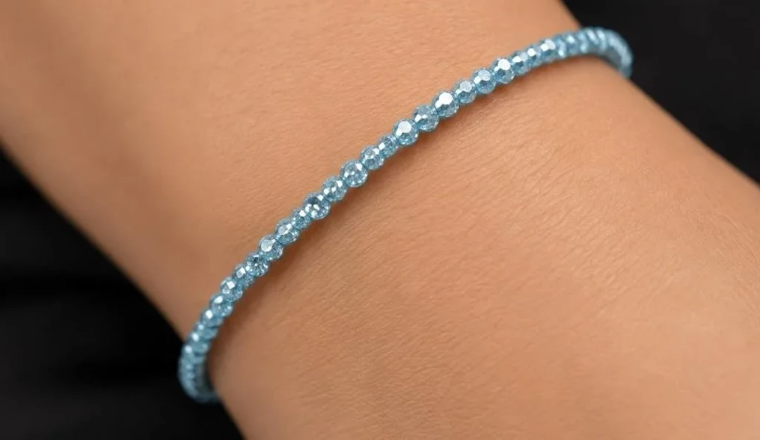 $1385, natural diamond (9ct)bracelet flexible