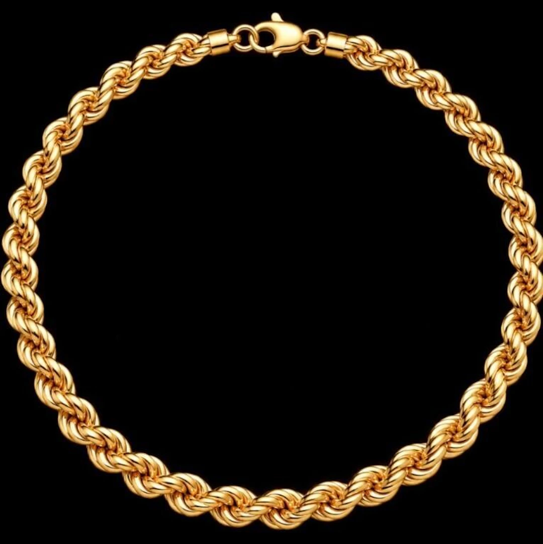 $4100, 10k(5.9g), necklace 21", retail value $410