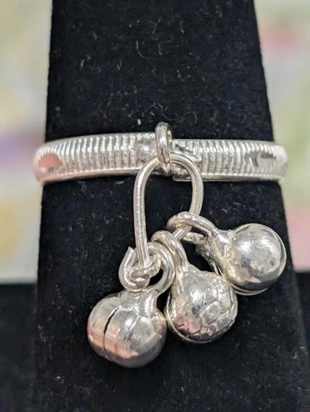 $40, SilverRing, size 7.5, appraised/retail value