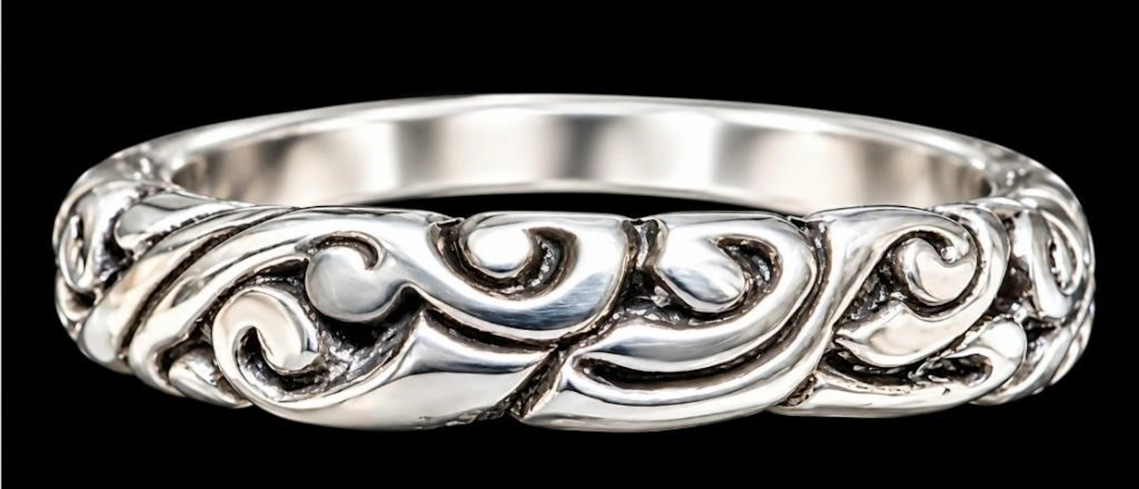 $80, silver(2.6g), ring, size 6.5, retail value $8
