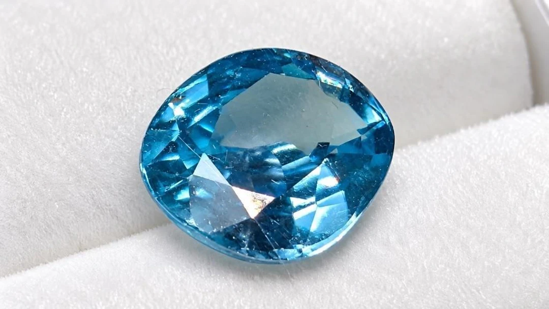 $400, Natural blue zircon (December birthstone) (3