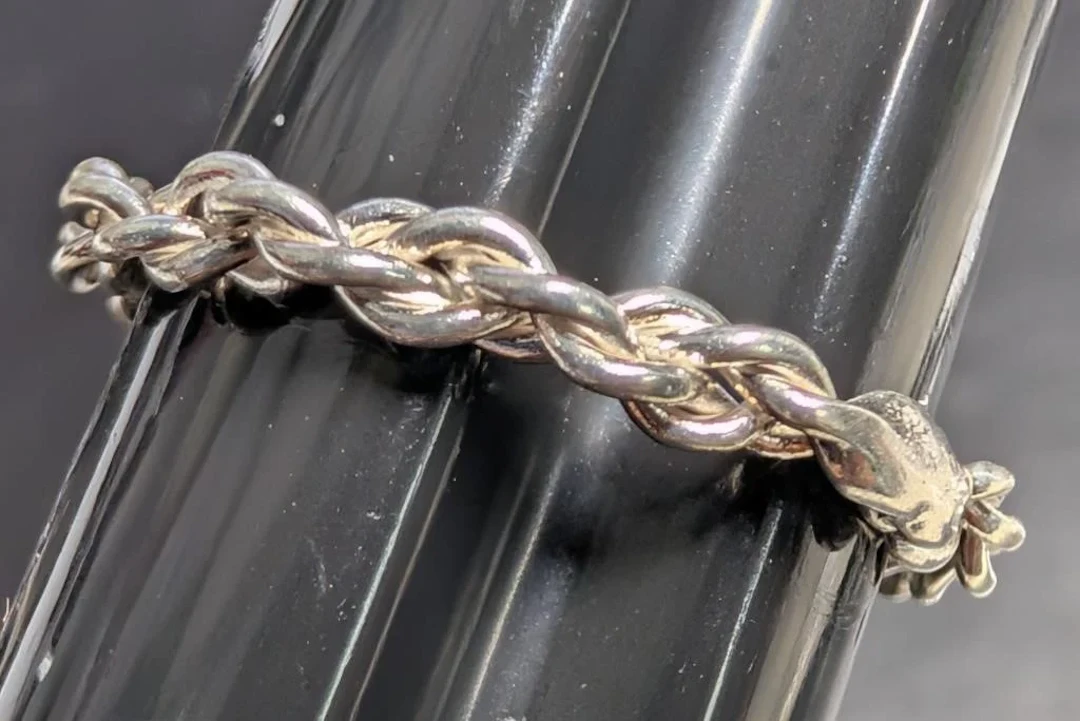 $50, silver(1.52g), ring, size , retail value $50