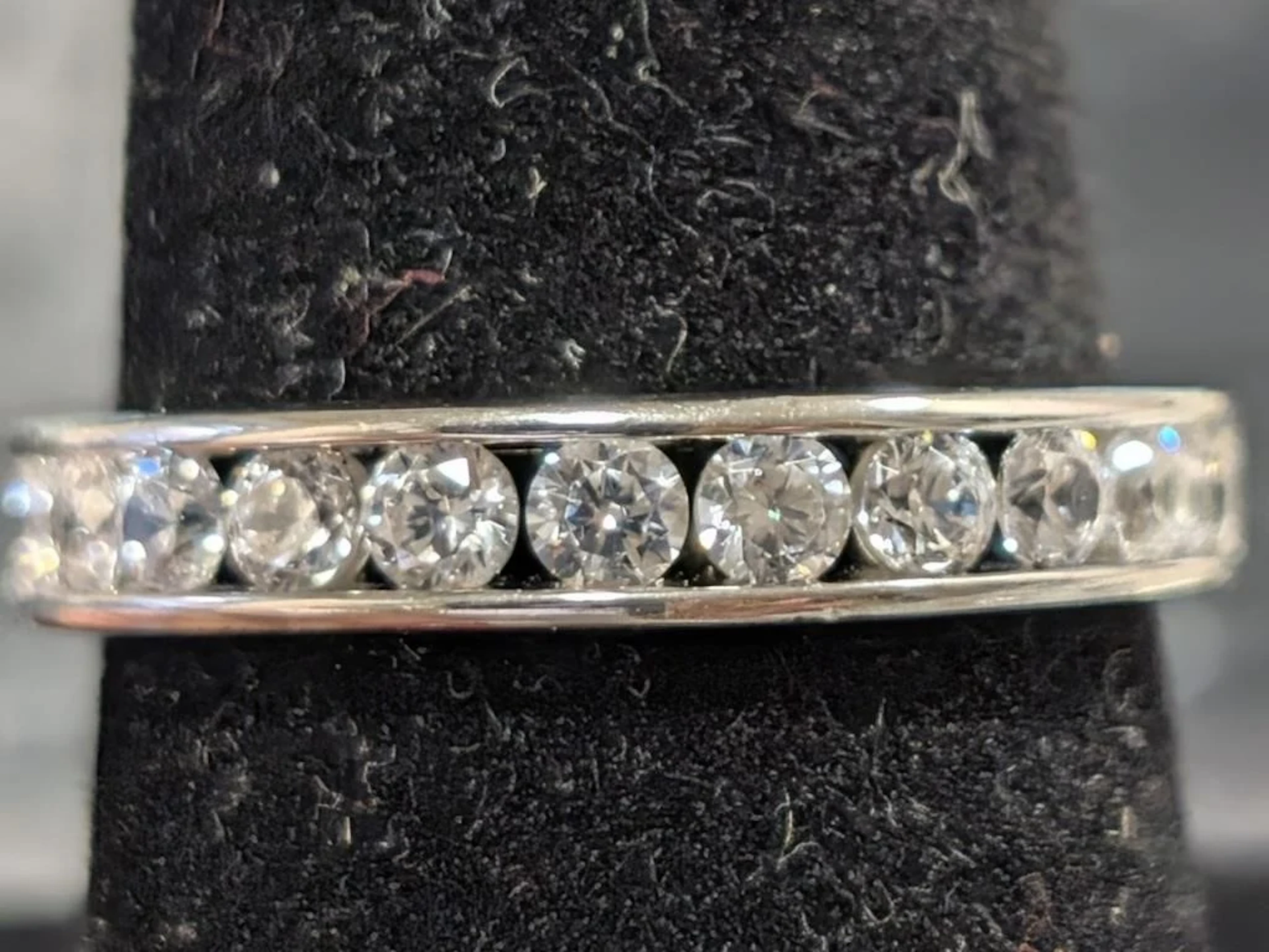 $80, Silver(3.09g), czRing, size 7.5, appraised/re