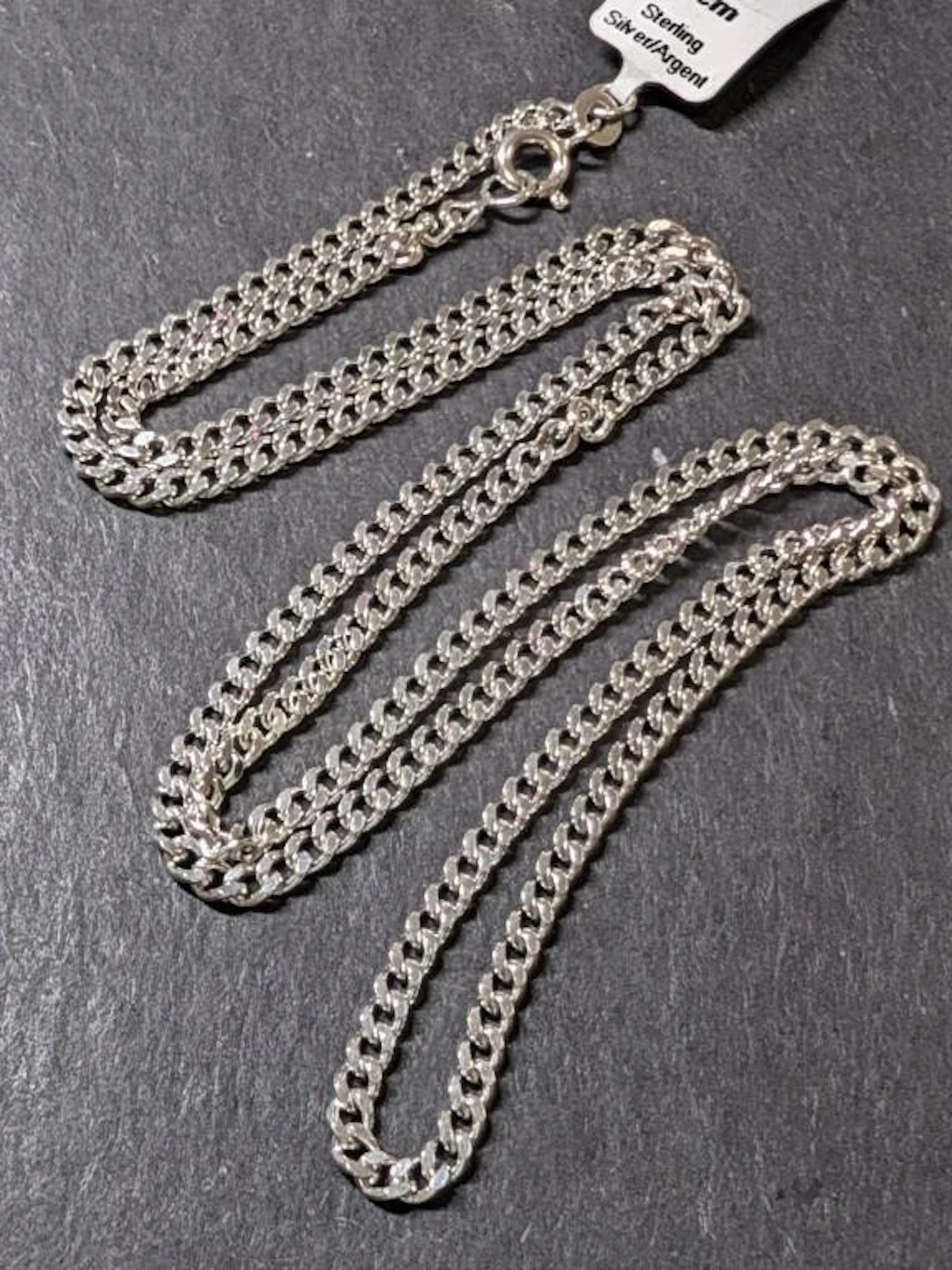 $215, Silver(10.69g), Chain,22", appraised/retail