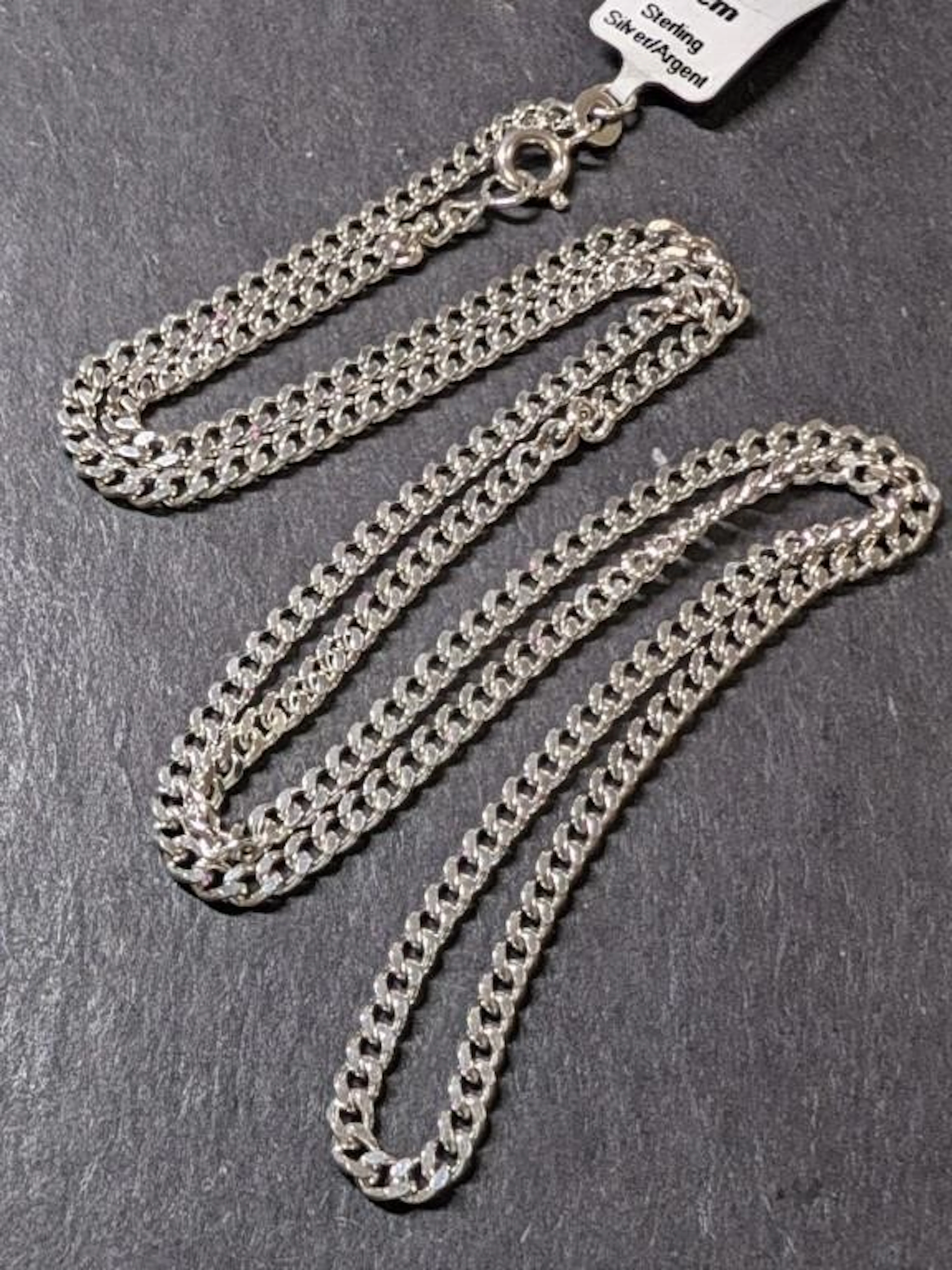 $215, Silver(10.69g), Chain,22", appraised/retail
