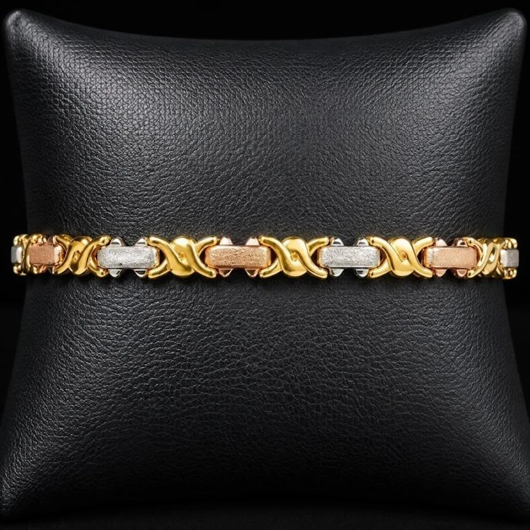 $2700, 10k(3.87g), bracelet 7.5", retail value $2