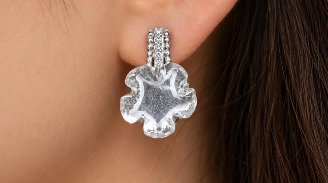 $480, silver(6.9g), genuine gemstone earring, reta