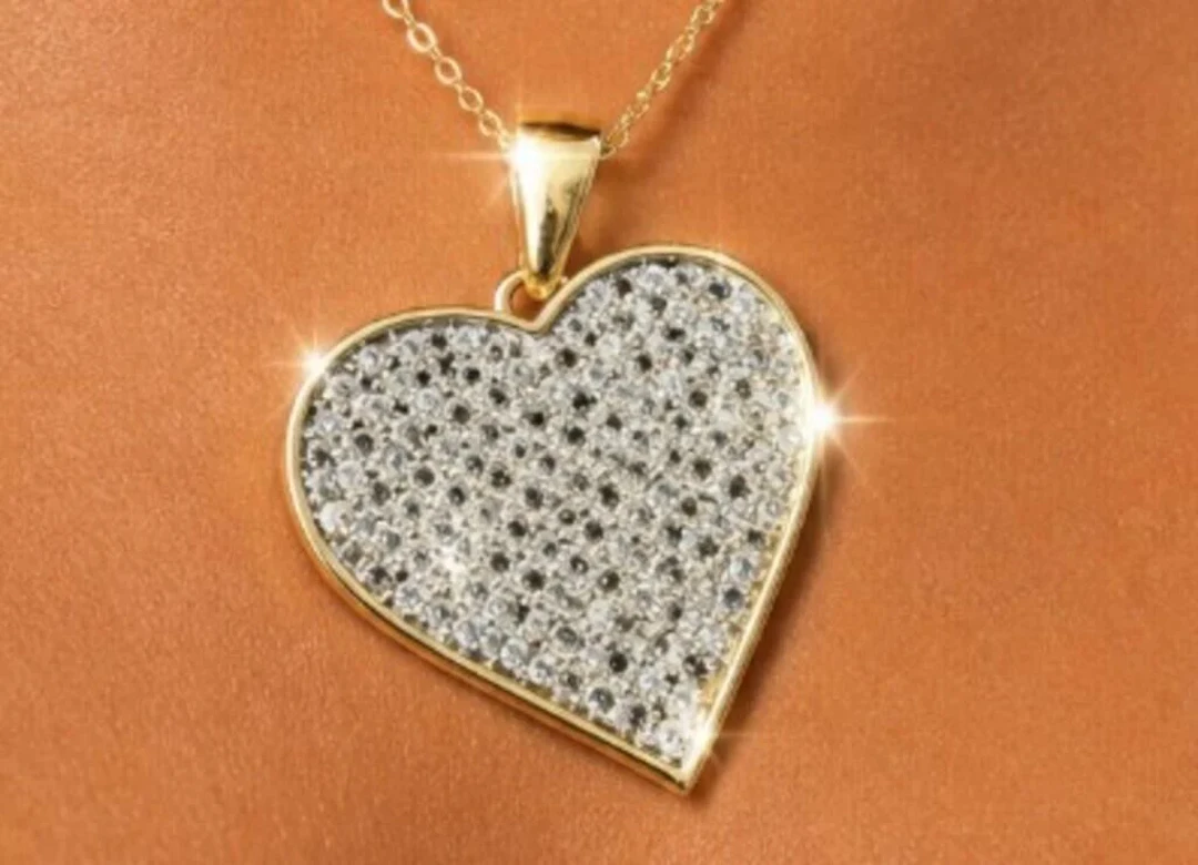 $2400, 10k(2g), diamond (0.4ct)pendant, retail val