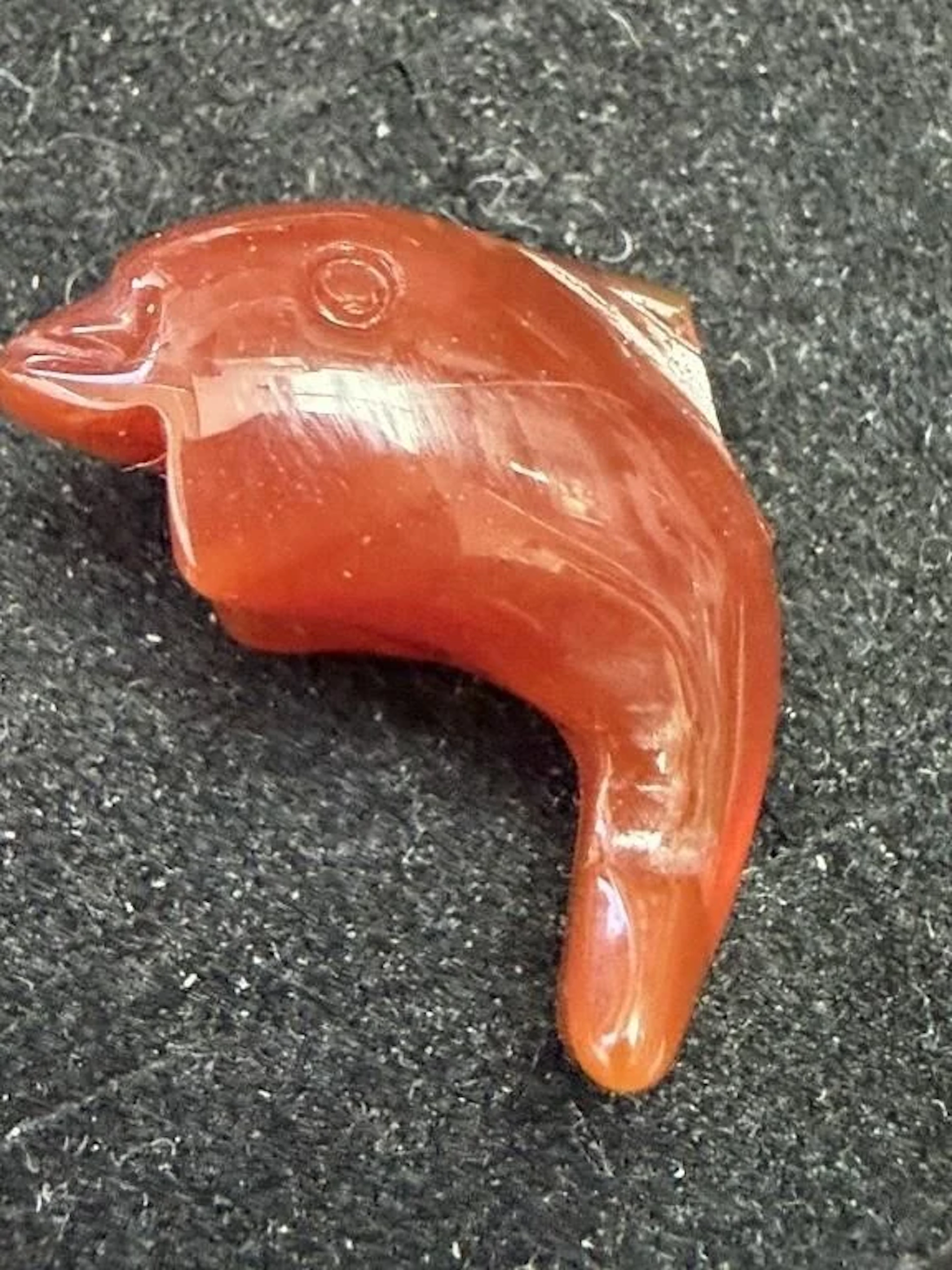$50, hand carved genuine carnelian, retail value $