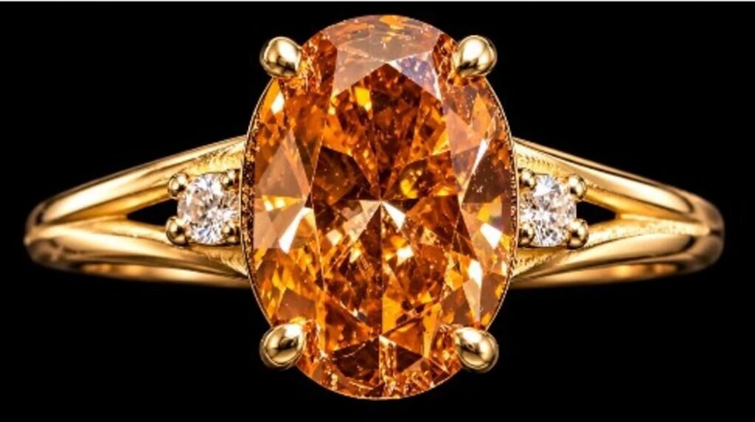 $2450, 10k(1.2g), lab diamond (1.1ct), lab diamond