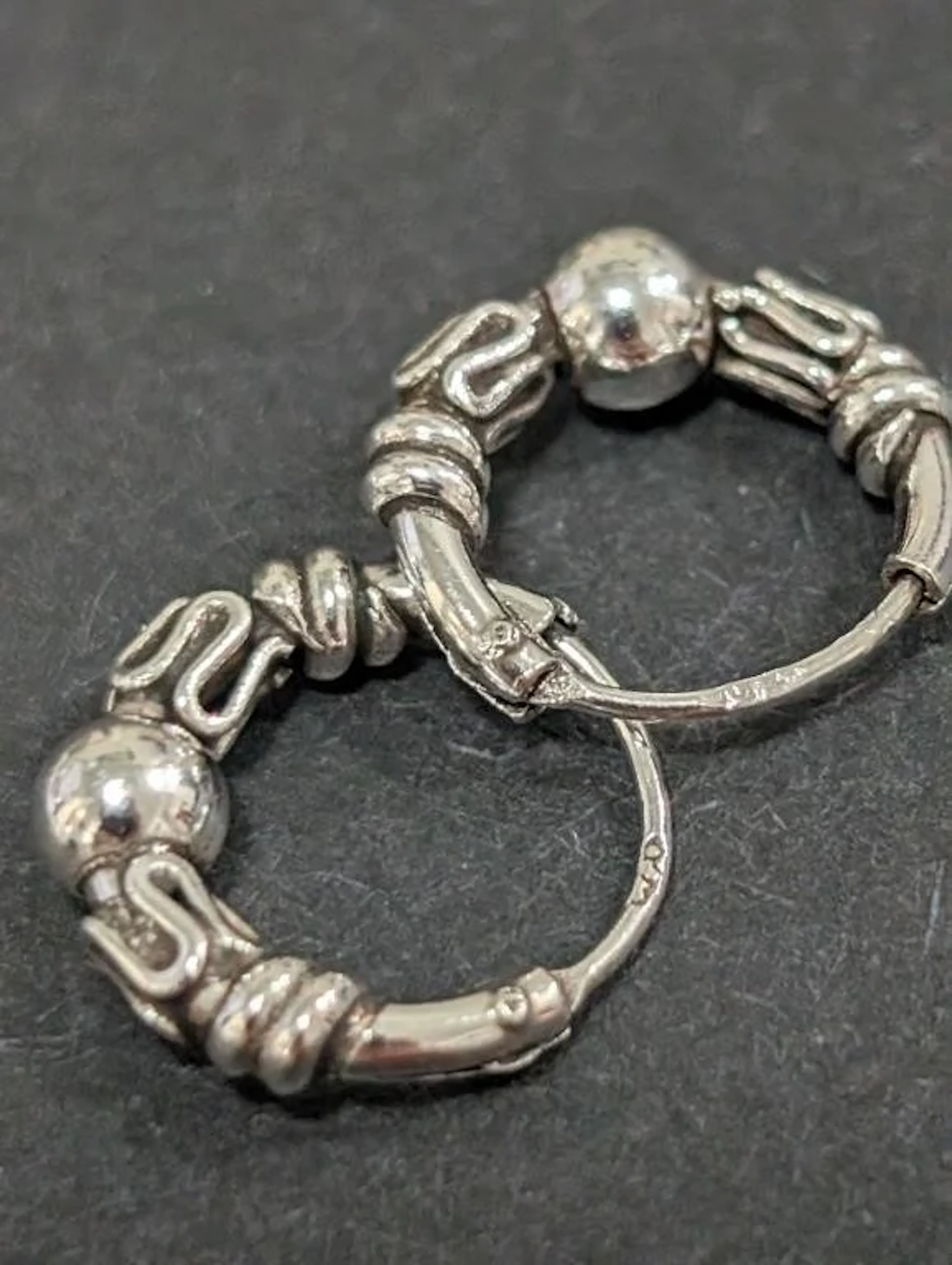 $30, SilverEarring, appraised/retail value $30
