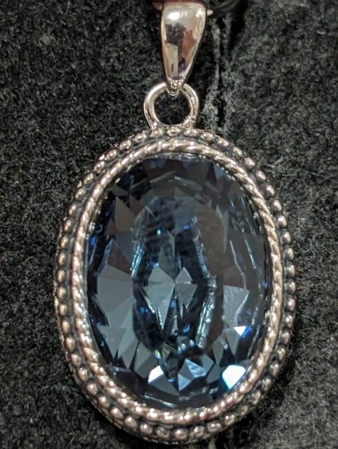 $75, Silver(2.95g), GemstonePendant, appraised/ret