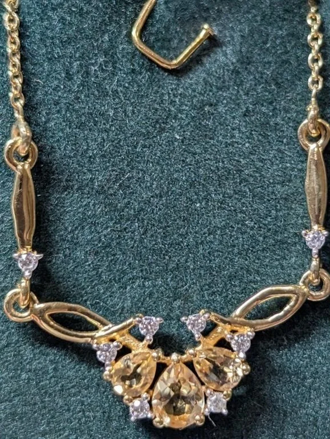 $90, Silver(3.46g), czNeckalace,18', appraised/ret