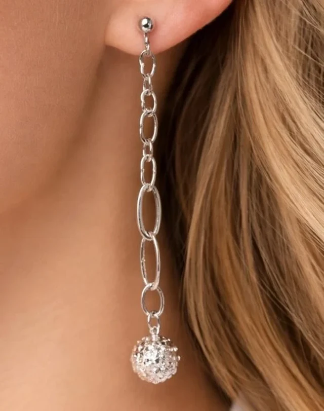 $2000, 10k(2.9g), crystal drop earring, retail va