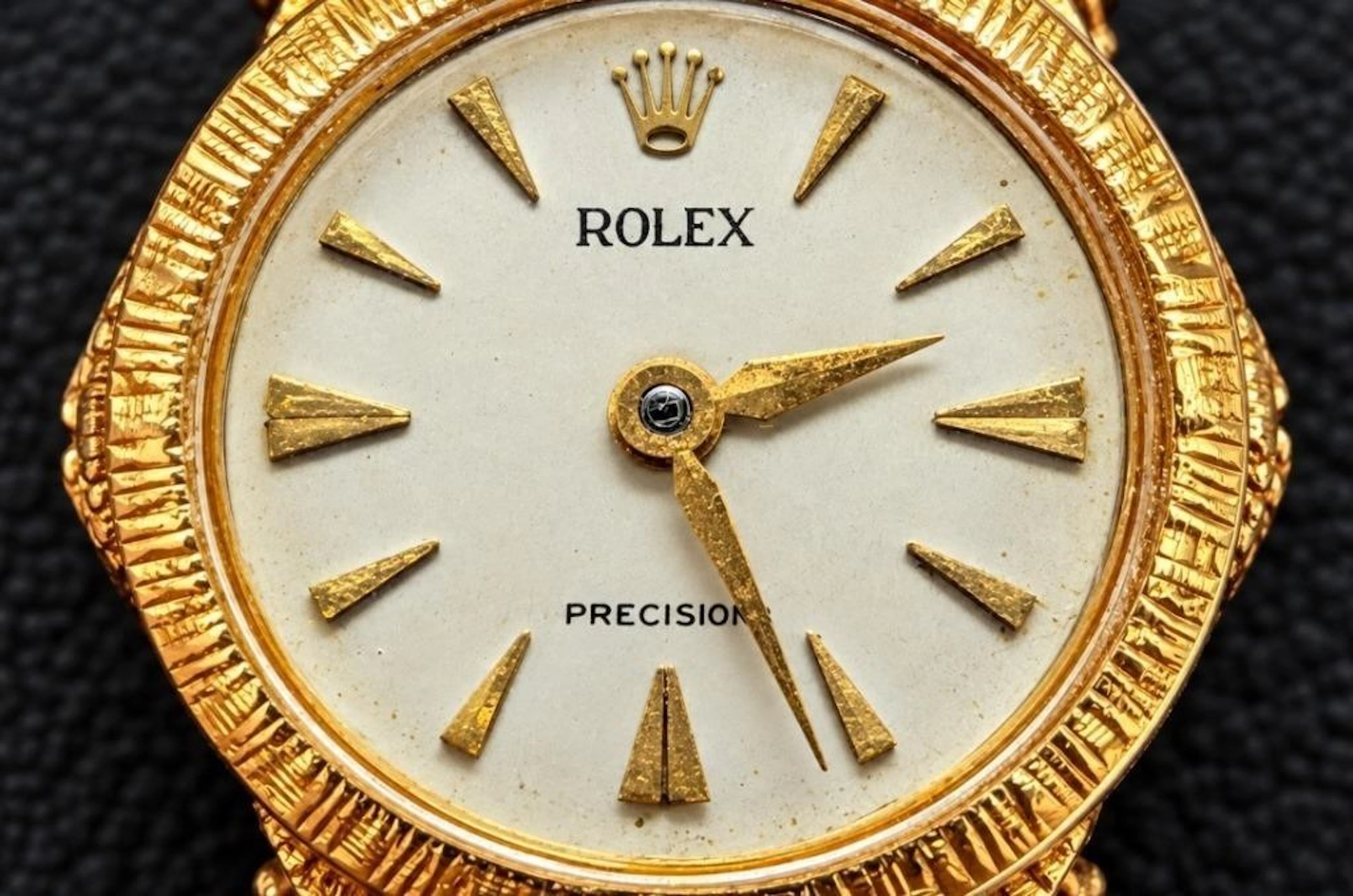 $3500, Rolex Precision 18k gold(12g with strap) wa