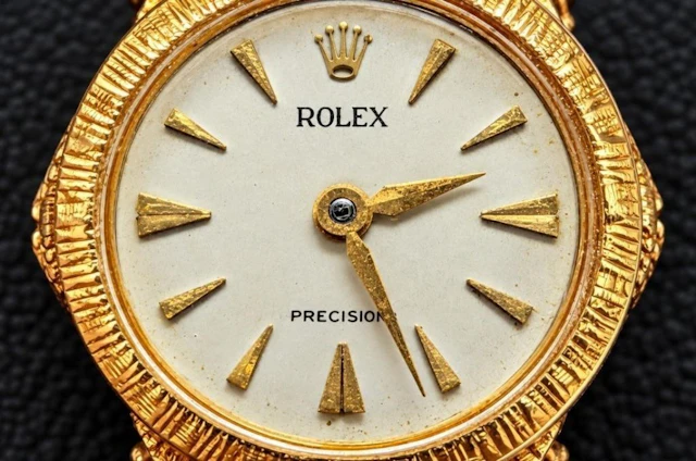 $3500, Rolex Precision 18k gold(12g with strap) wa