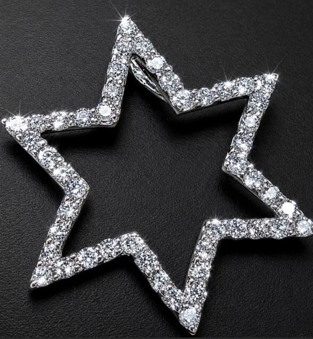 $2555, 14k(1.71g), natural diamond (0.5ct) pendan