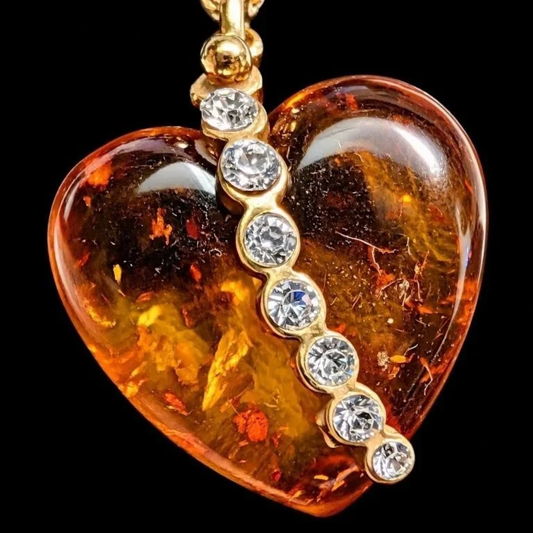 $200, silver(3.58g), amberpendant, retail value $2