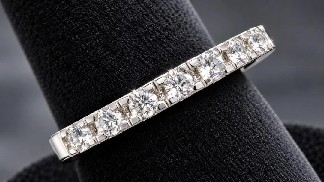 $55, Silver(2.23g), czRing, size 7, appraised/reta
