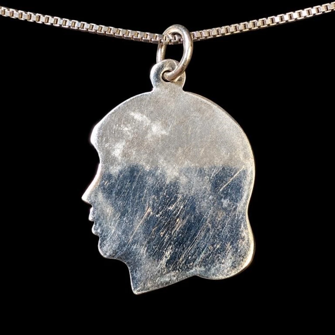 $100, silver(4.05g), necklace 16", retail value $