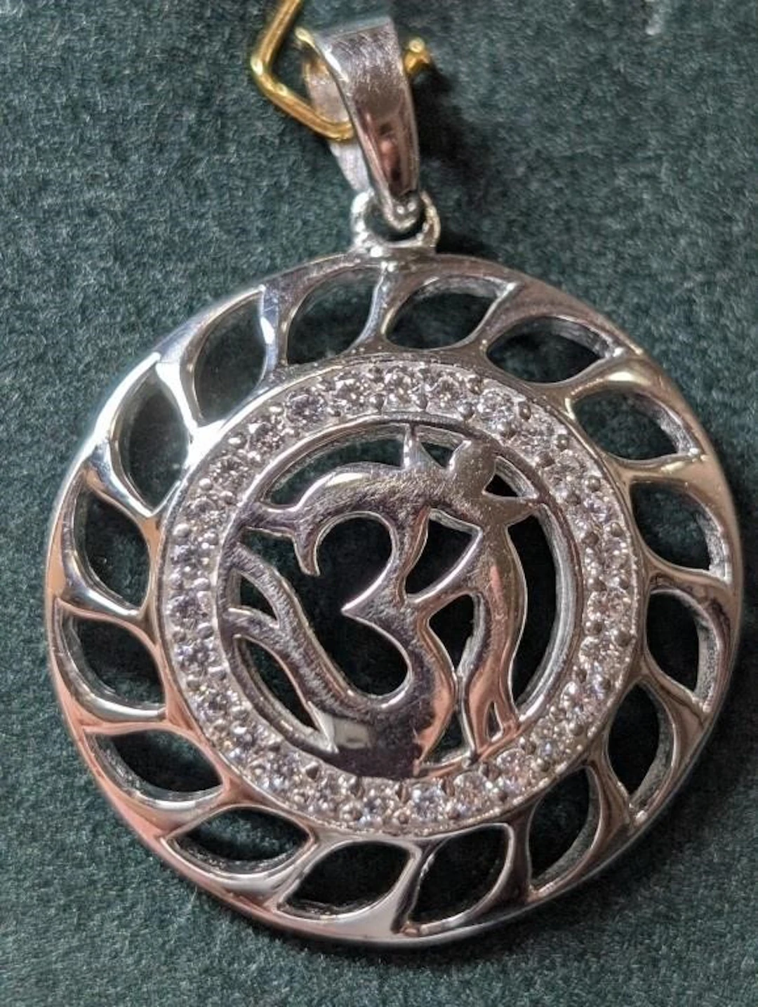$125, Silver(5.01g), czPendant, appraised/retail v