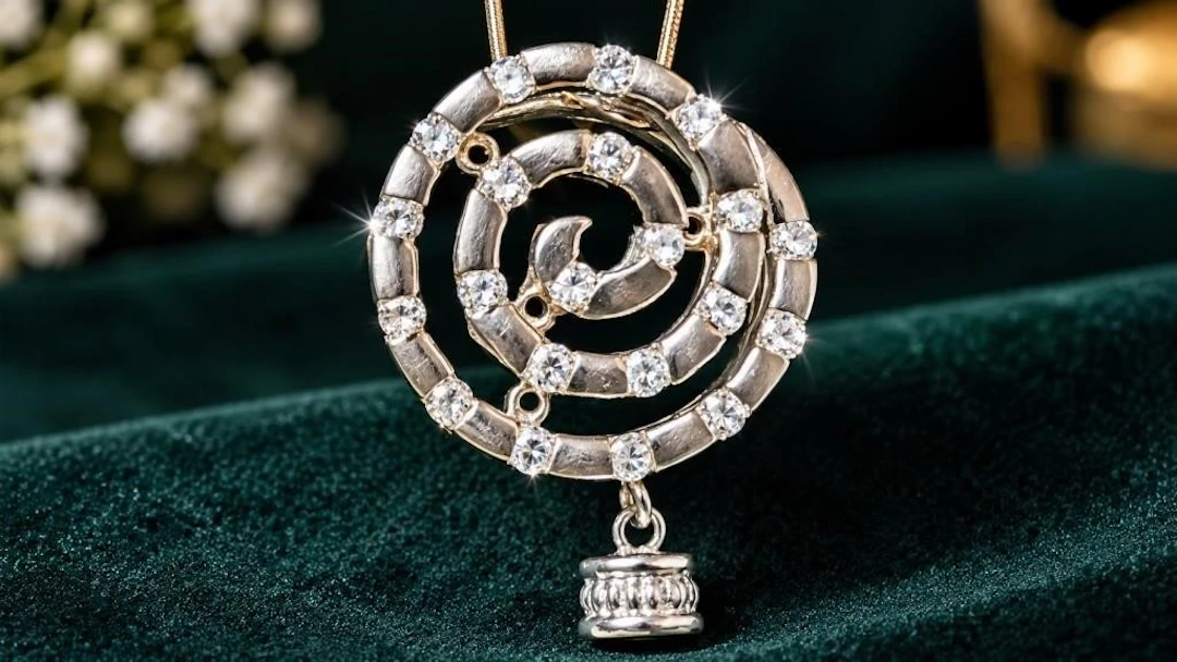 $110, Silver(4.33g), czPendant, appraised/retail v