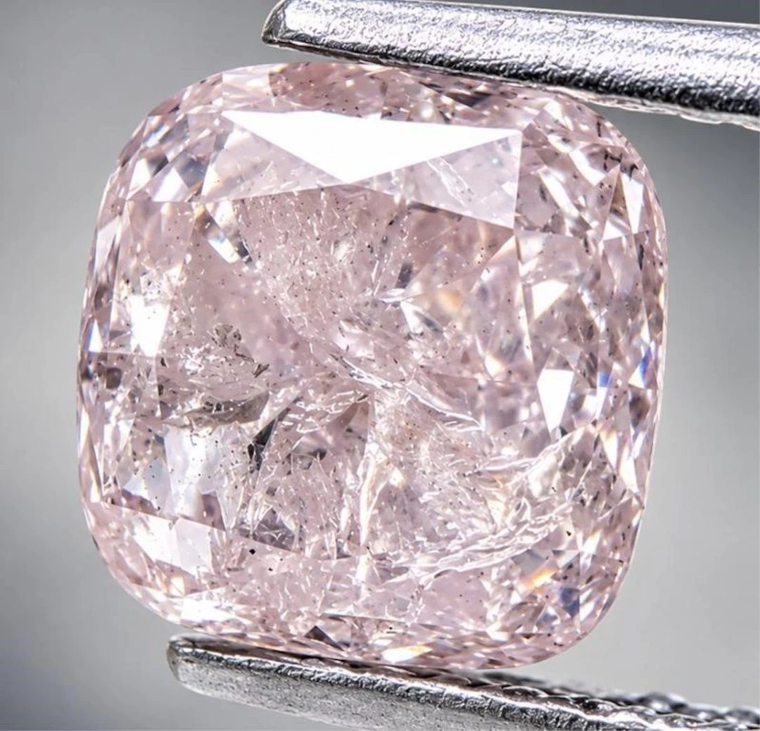 $53125* GIA Certified, natural diamond 1.03ct.Cush
