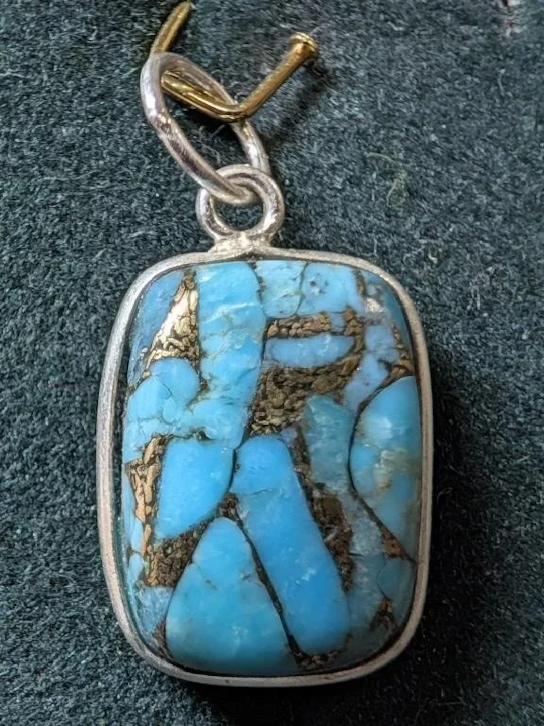 $50, SilverTurquoisePendant, appraised/retail valu