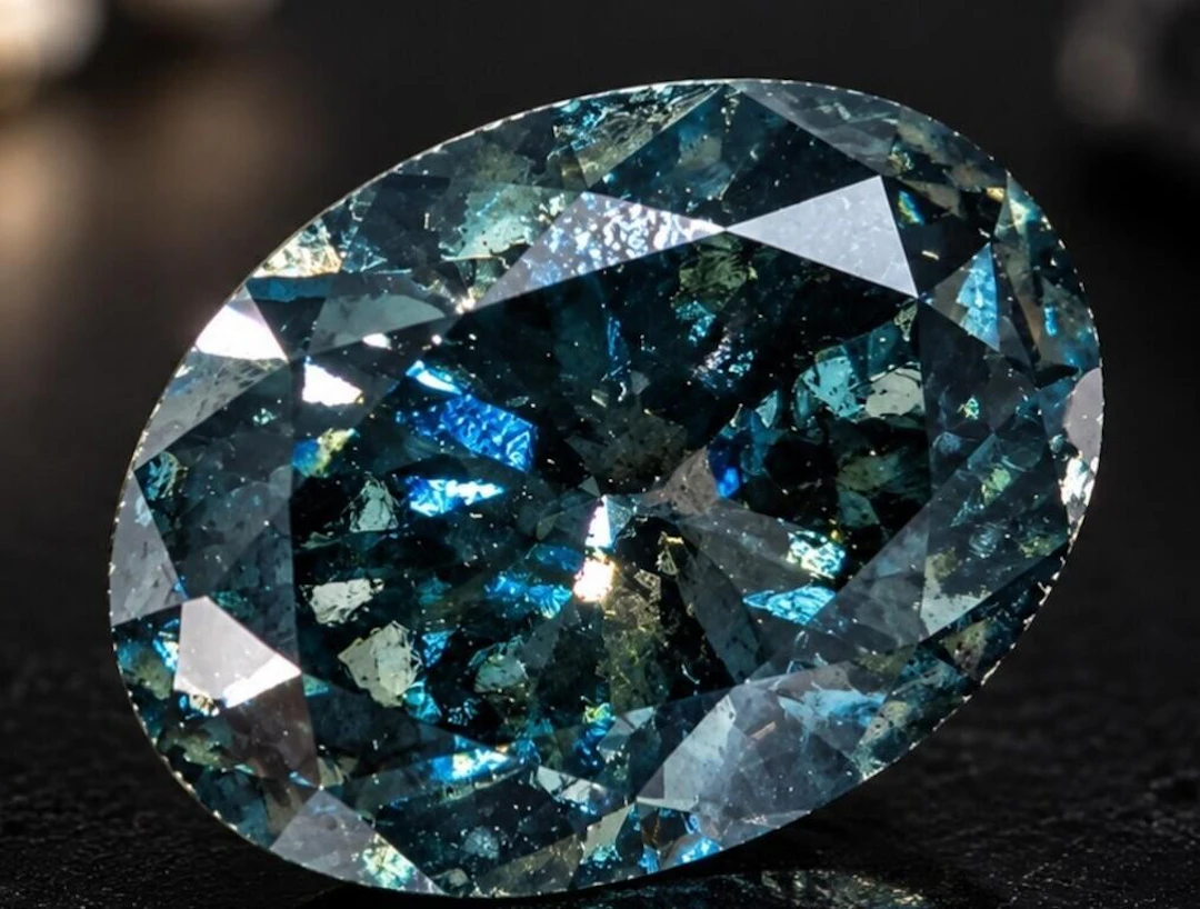 $3000, Lab-grown diamond (3ct)gemstone, retail val