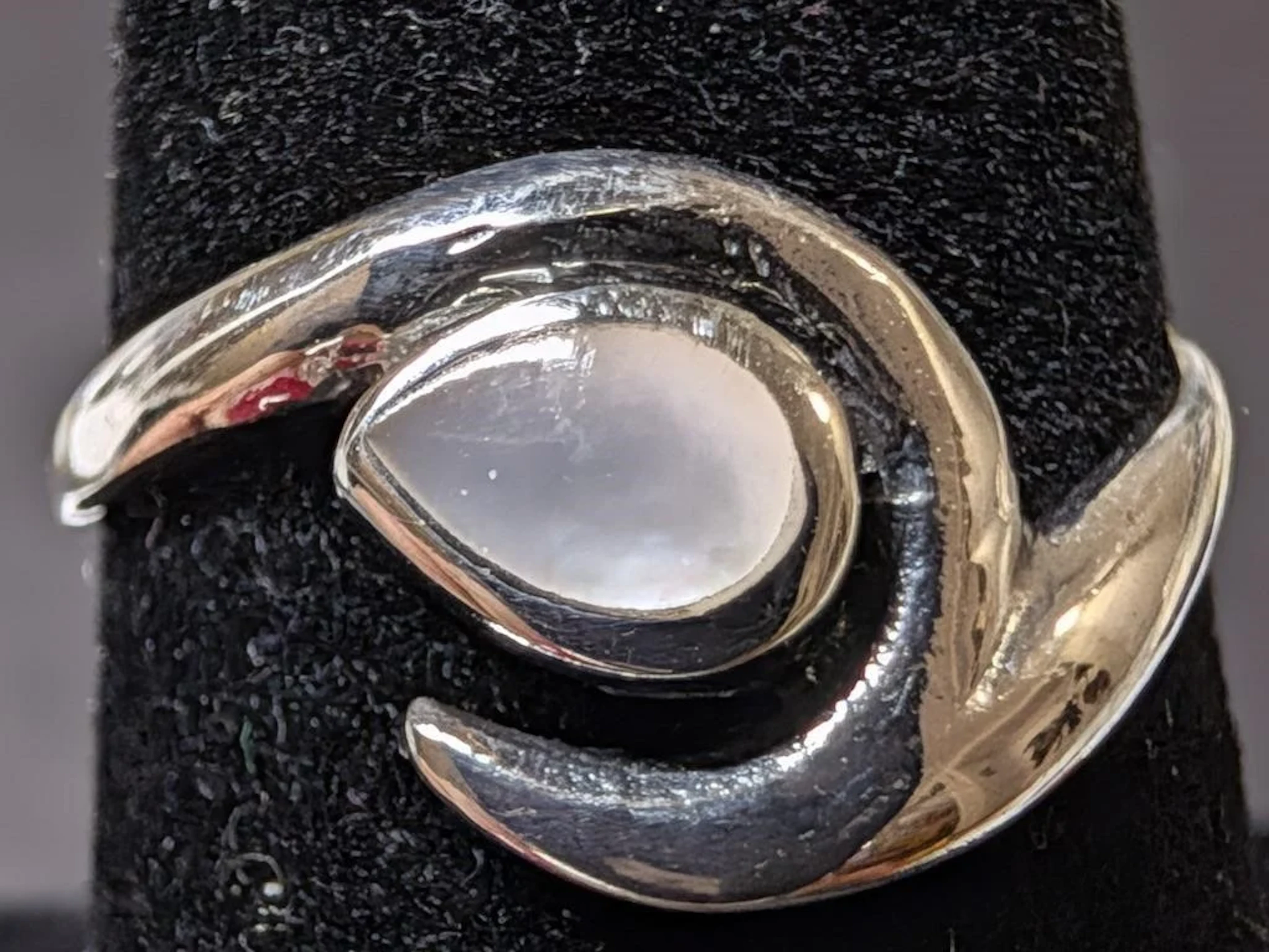 $60, Silver(2.38g), mother of pearlRing, size 7, a