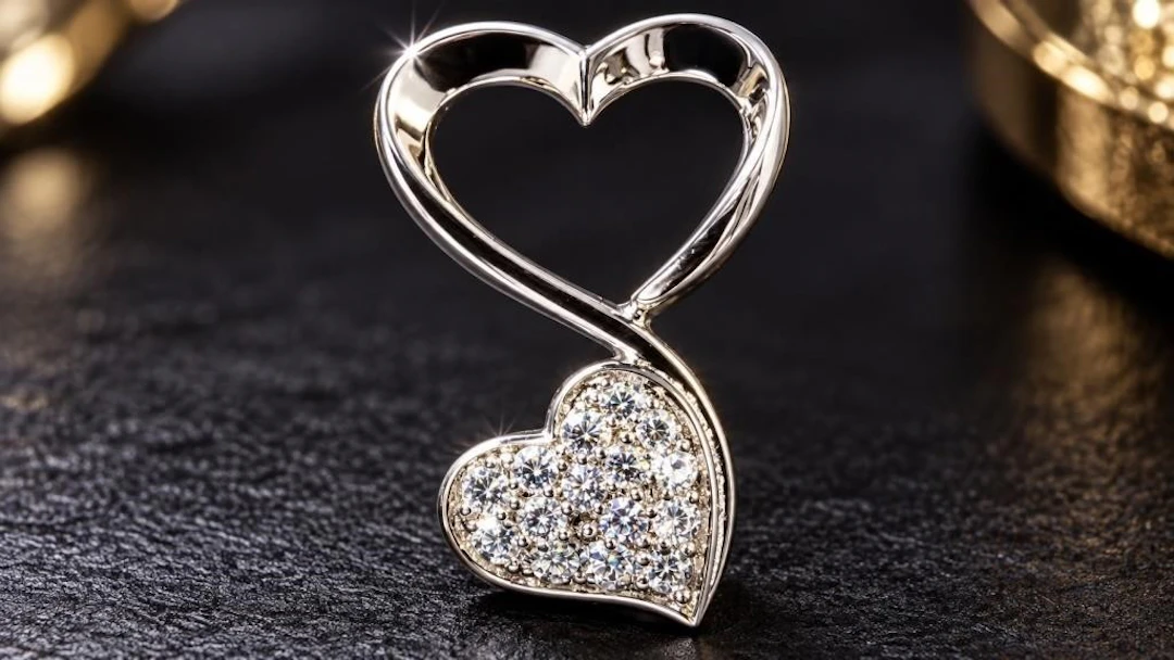 $45, SilverCZPendant, appraised/retail value $45
