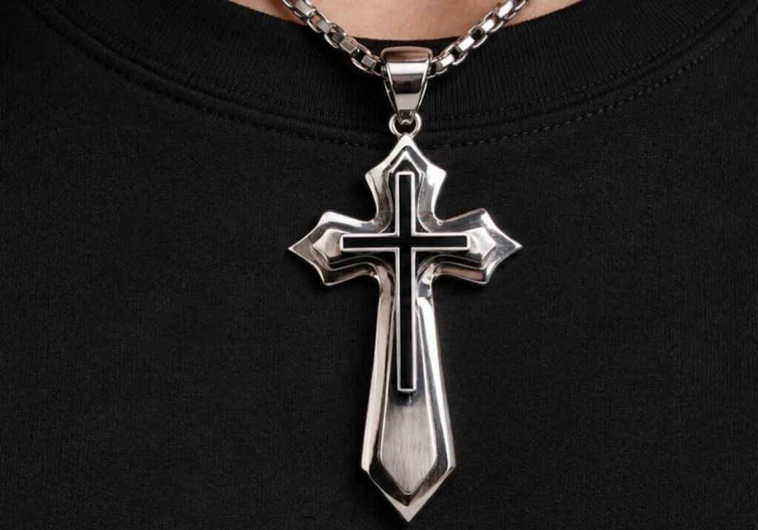 $100, stainless steel (16.49g), pendant, retail va