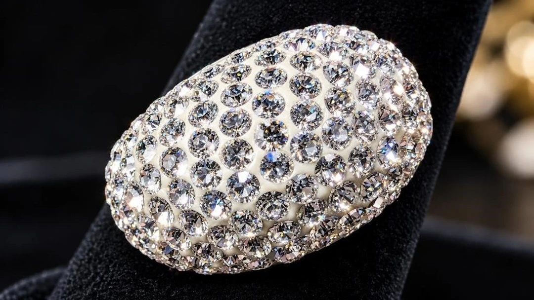 $195, Silver(7.83g), czRing, size 8, appraised/ret