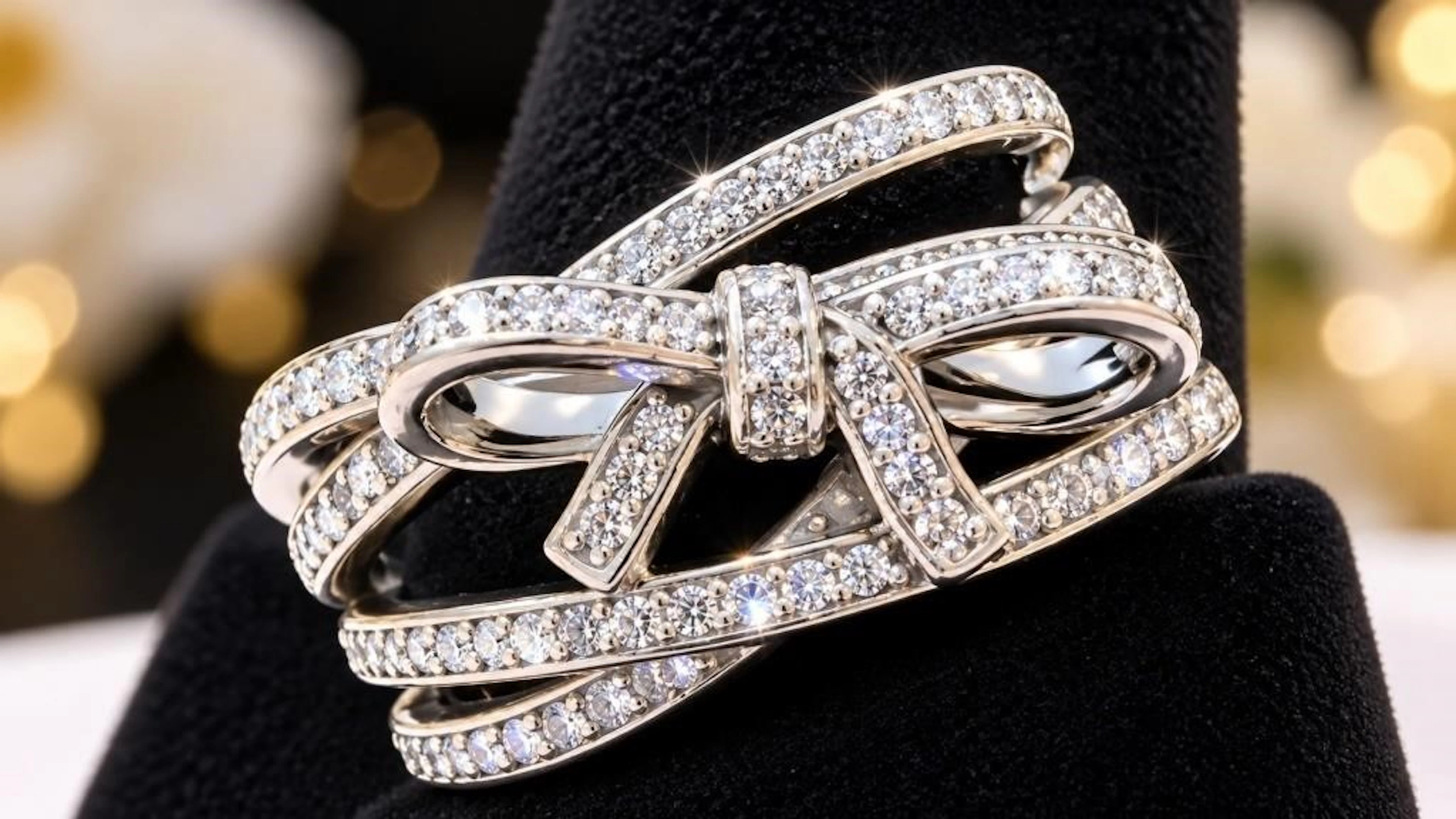 $185, Silver(7.31g), czRing, size 8, appraised/ret