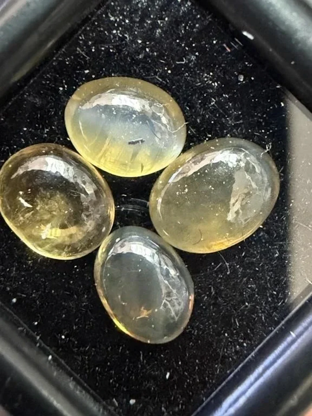 $100, natural cats eye (3ct), retail value $100