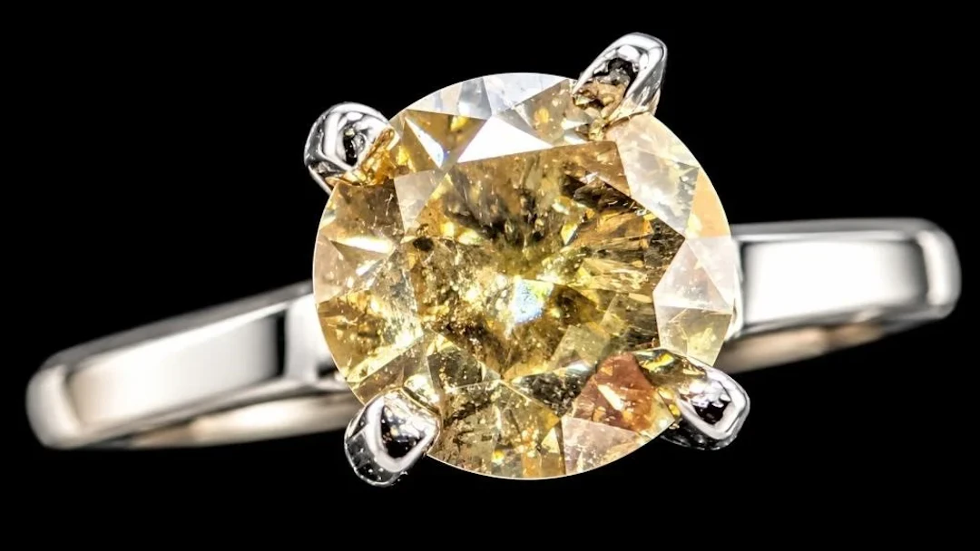 $3050, 14k(2g), diamond (0.5ct)ring, size 4.5, app