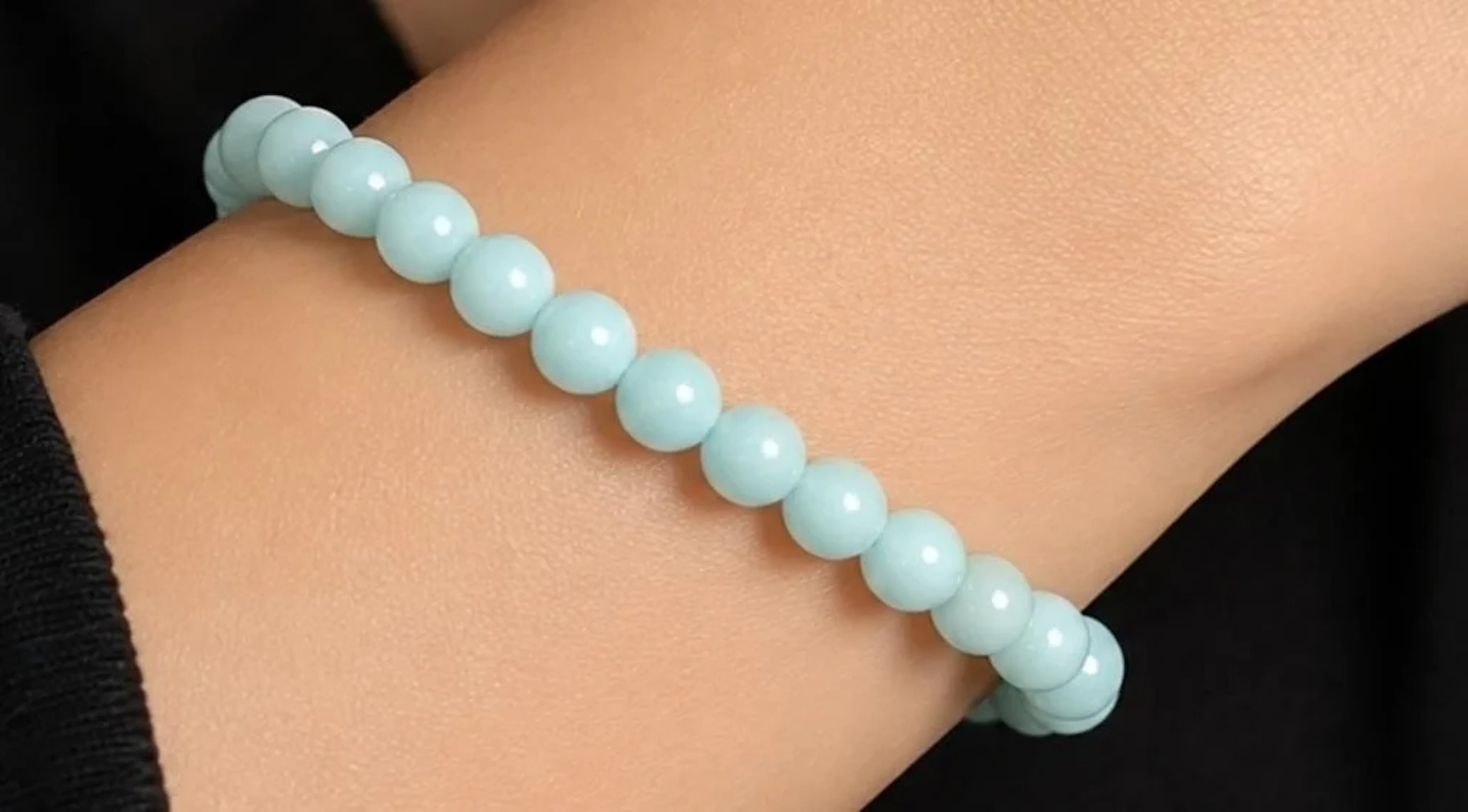$40, amazonite bracelet flexible, retail value $4