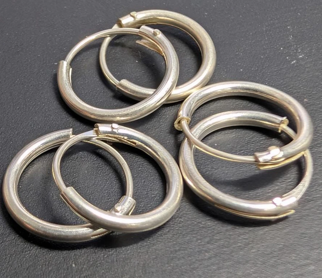 $60, silver(0.96g), pair of three earring, retail