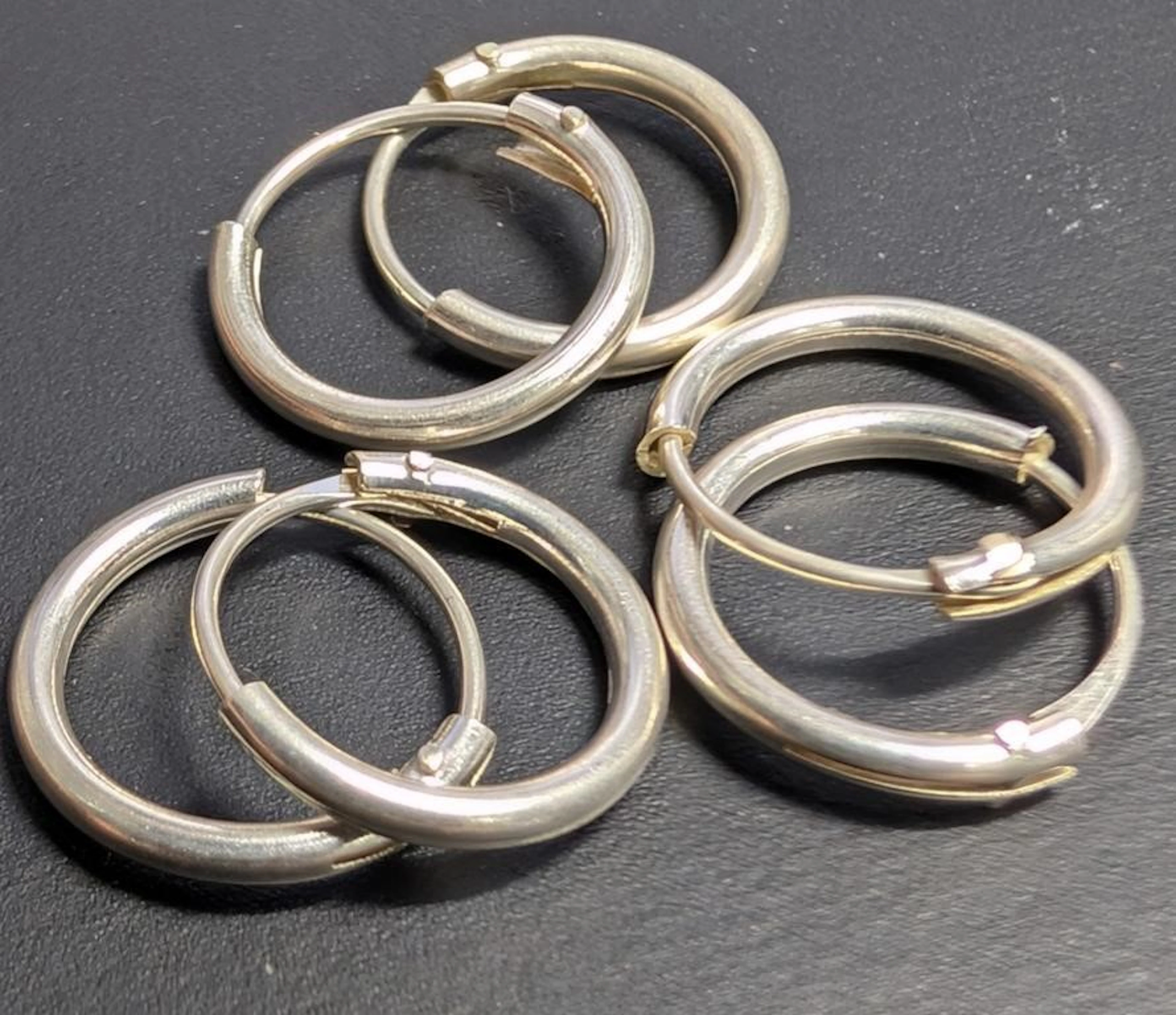 $60, silver(0.96g), pair of three earring, retail