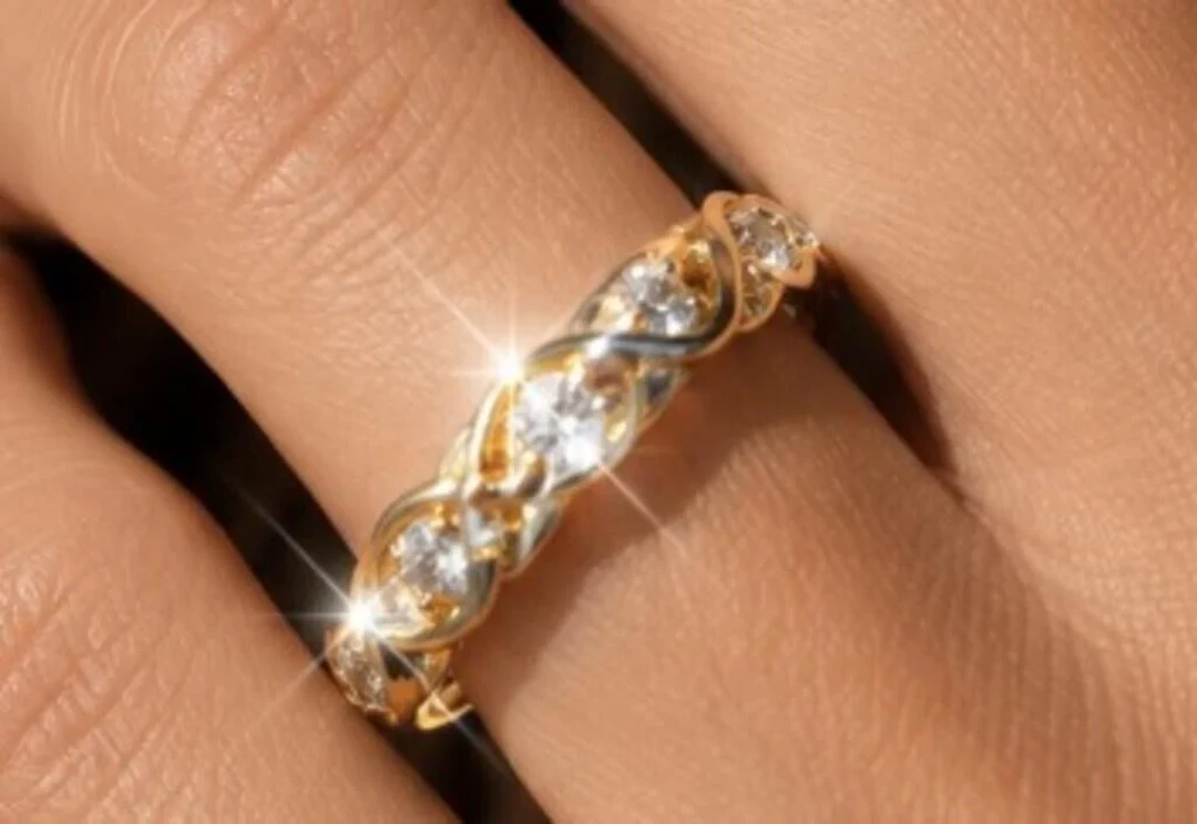 $1000, 10k(1.9g), diamond (0.03ct)ring, size 5.75