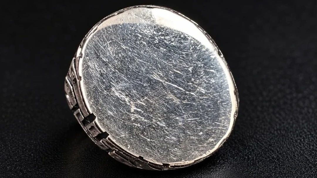 $180, silver(6.3g), ring, size , retail value $180