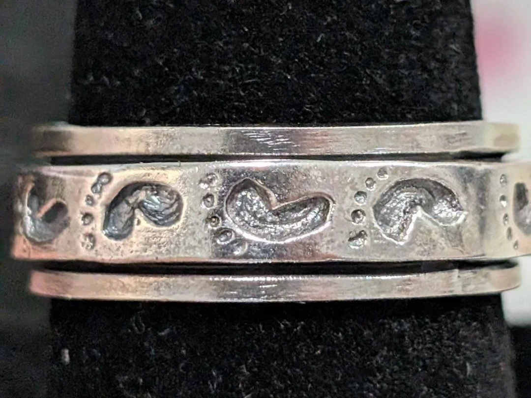 $135, Silver(6.77g), Ring, size 8, appraised/retai
