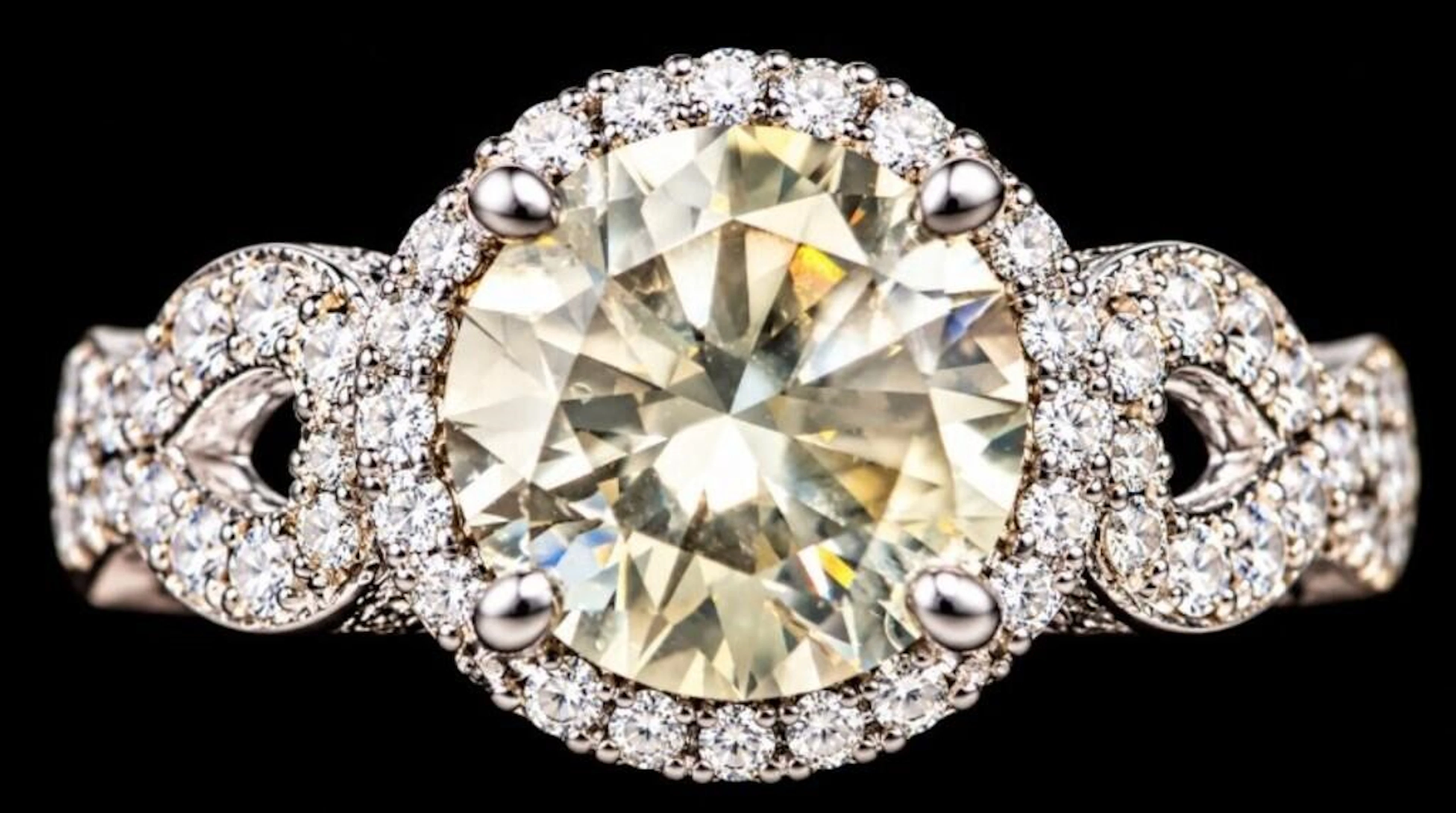 $16525, 14k(3.8g), diamond (2.1ct), diamond (0.4ct