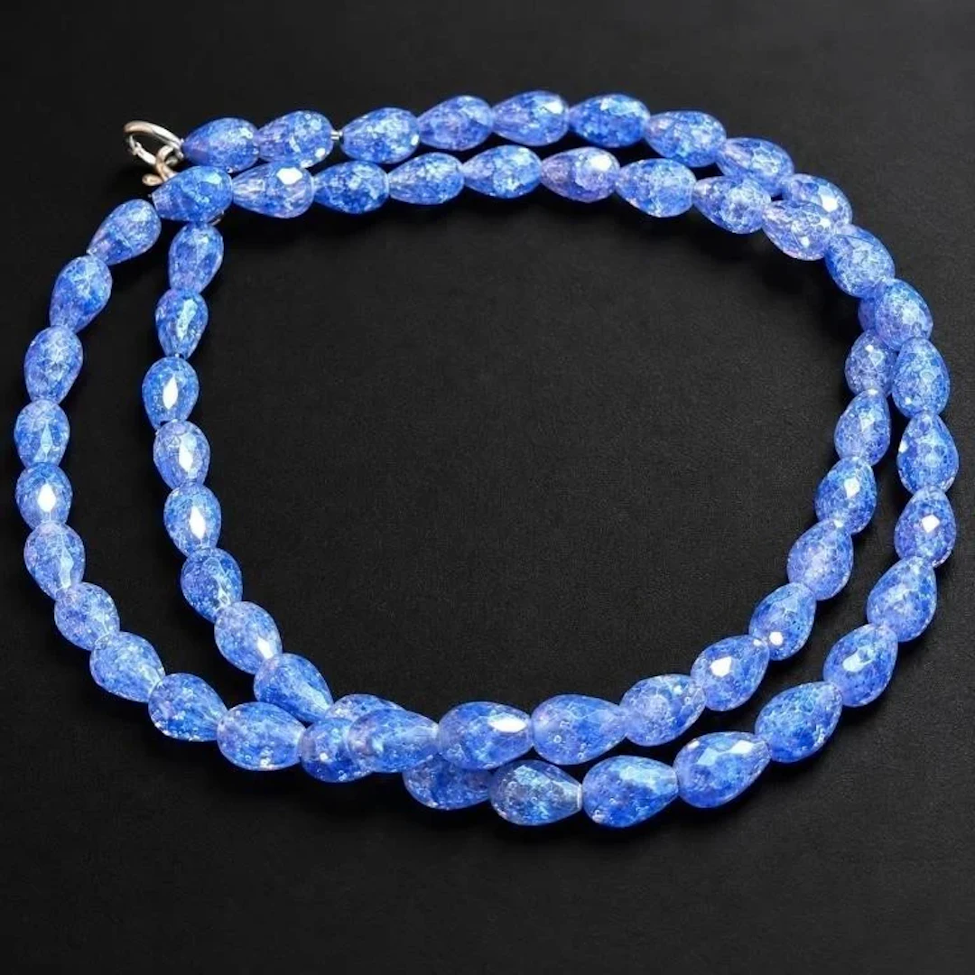 $2100, (21g), natural Tanzanite (95ct)necklace 16
